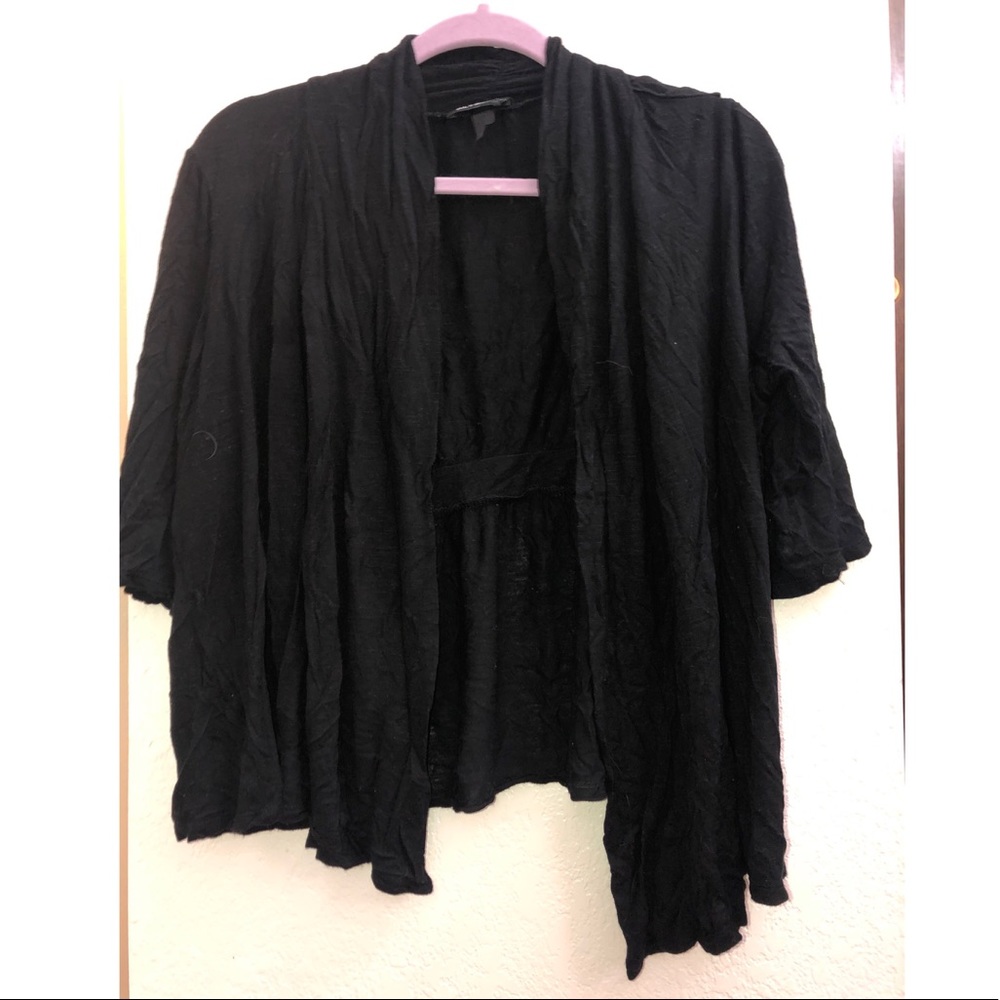 Black Cardigan | 1X